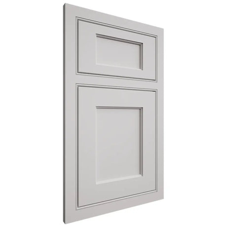 Shiloh Cabinetry Beaded Inset Square Flat Paintable Repose Gray Door