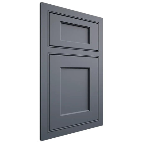Shiloh Cabinetry Beaded Inset Square Flat Paintable Slate Tile Door