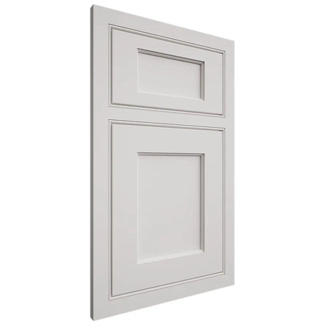 Shiloh Cabinetry Beaded Inset Square Flat Paintable Soft White Door