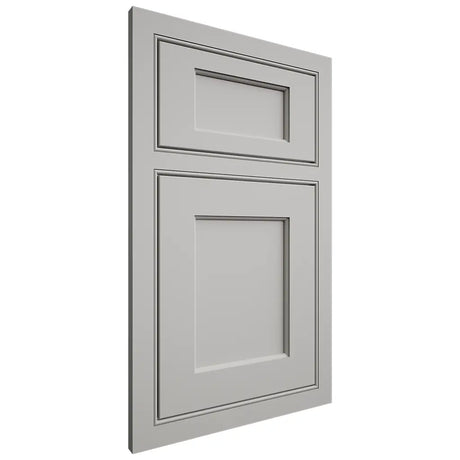 Shiloh Cabinetry Beaded Inset Square Flat Paintable Unusual Gray Door