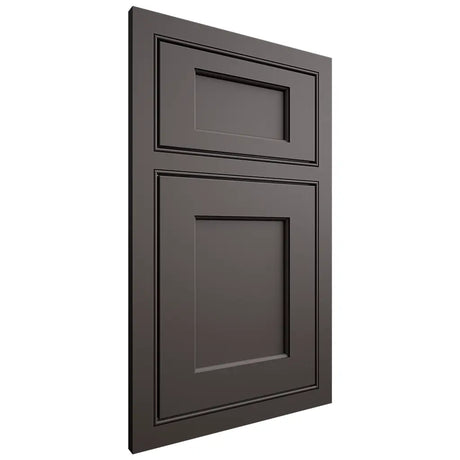 Shiloh Cabinetry Beaded Inset Square Flat Paintable Urbane Bronze Door