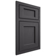 Shiloh Cabinetry Beaded Inset Square Flat Poplar Plain Cut Cadet Door