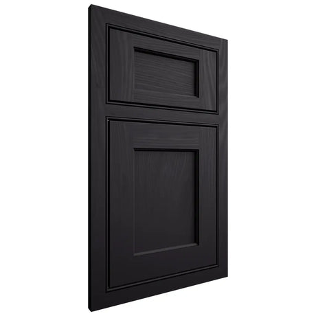 Shiloh Cabinetry Beaded Inset Square Flat Poplar Plain Cut Harbor Door