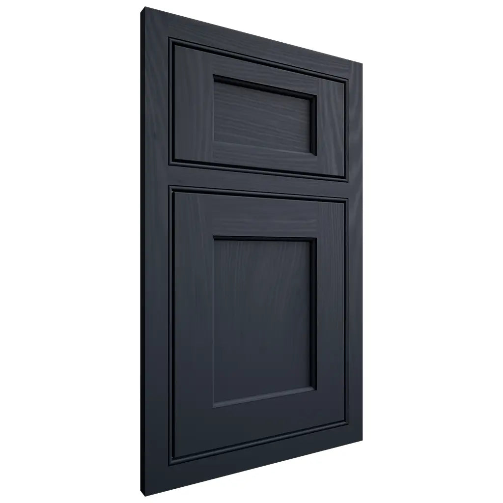 Shiloh Cabinetry Beaded Inset Square Flat Poplar Plain Cut Hudson Door