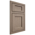 Shiloh Cabinetry Beaded Inset Square Flat White Oak Quarter Sawn Almond Door