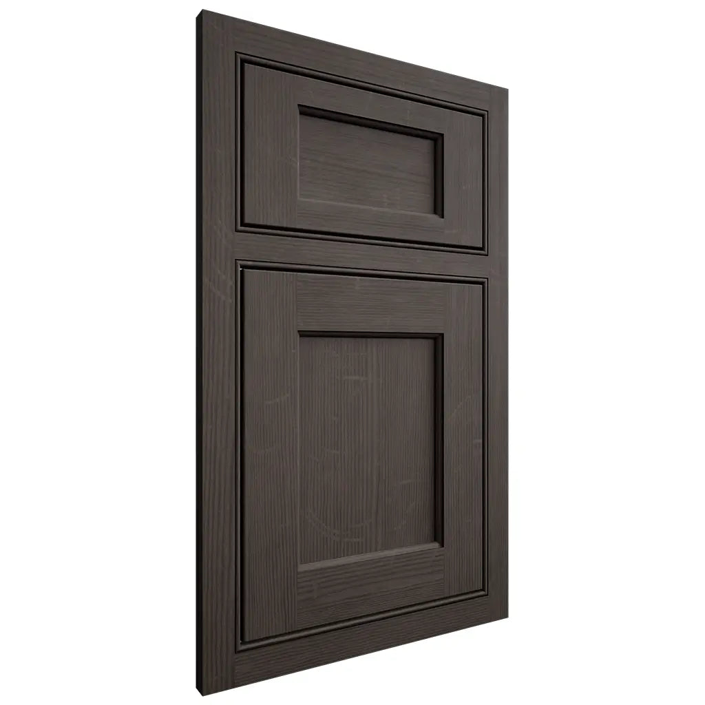 Shiloh Cabinetry Beaded Inset Square Flat White Oak Quarter Sawn Creekside Door