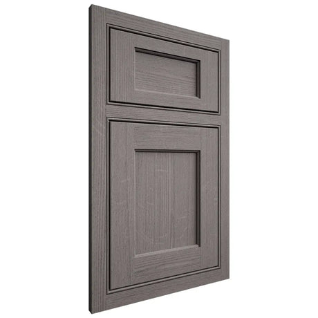 Shiloh Cabinetry Beaded Inset Square Flat White Oak Quarter Sawn Flagstone Door