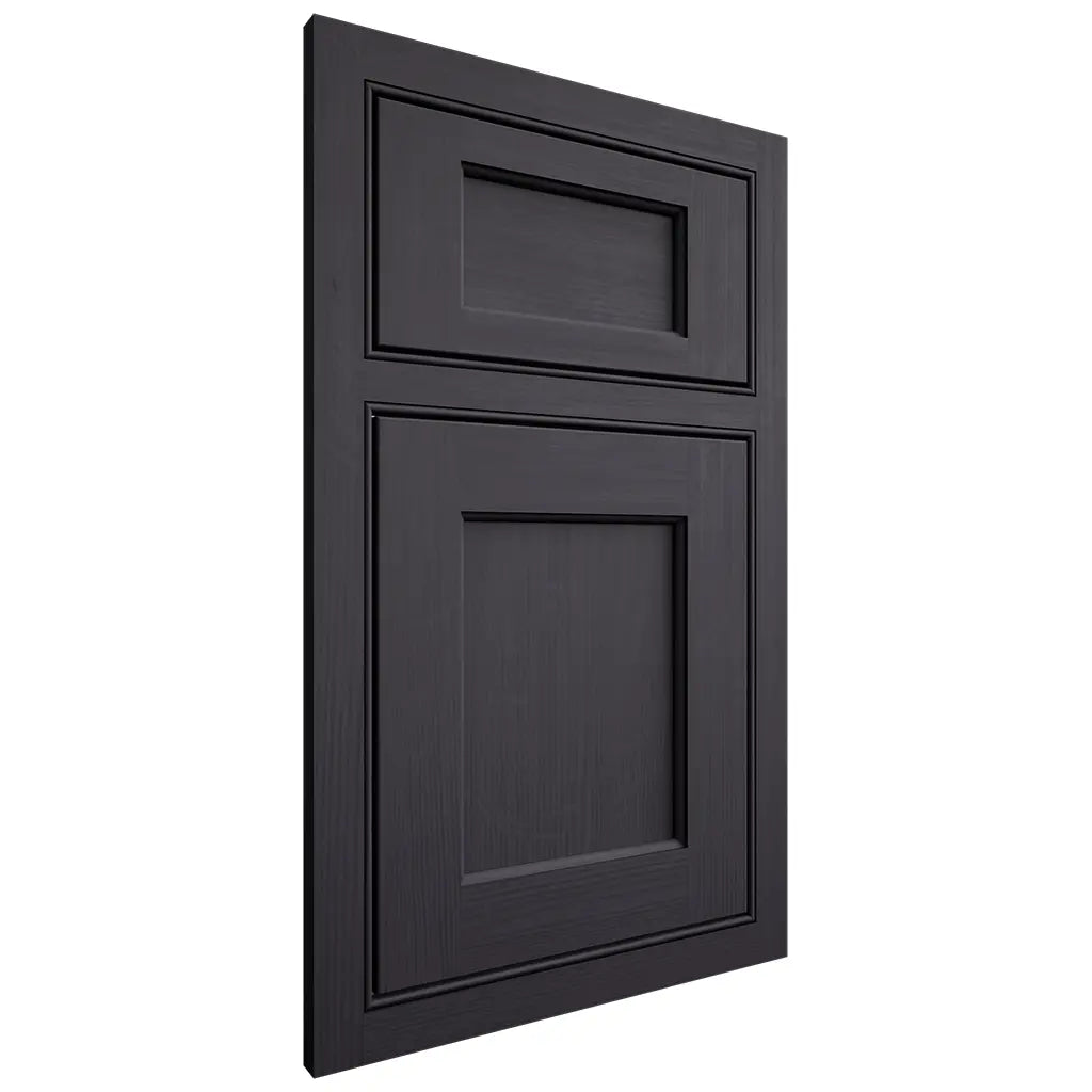 Shiloh Cabinetry Beaded Inset Square Flat White Oak Quarter Sawn Harbor Door