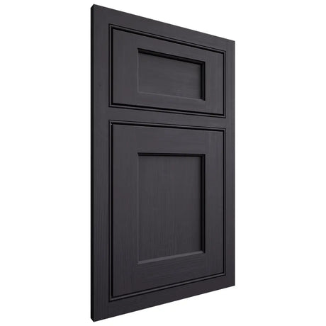 Shiloh Cabinetry Beaded Inset Square Flat White Oak Quarter Sawn Harbor Door