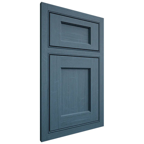 Shiloh Cabinetry Beaded Inset Square Flat White Oak Quarter Sawn Hudson Door
