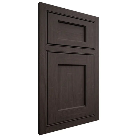 Shiloh Cabinetry Beaded Inset Square Flat White Oak Quarter Sawn Morel Door
