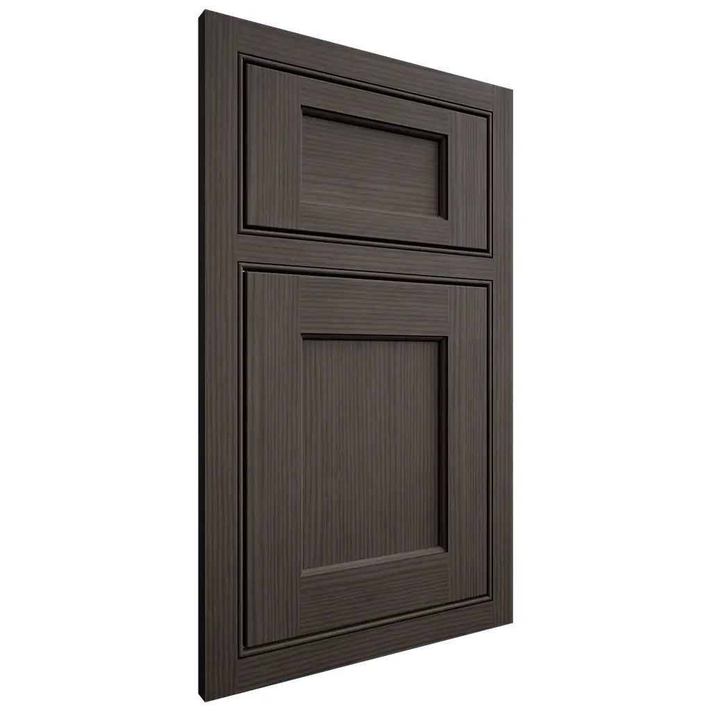 Shiloh Cabinetry Beaded Inset Square Flat White Oak Rift Cut Creekside Door