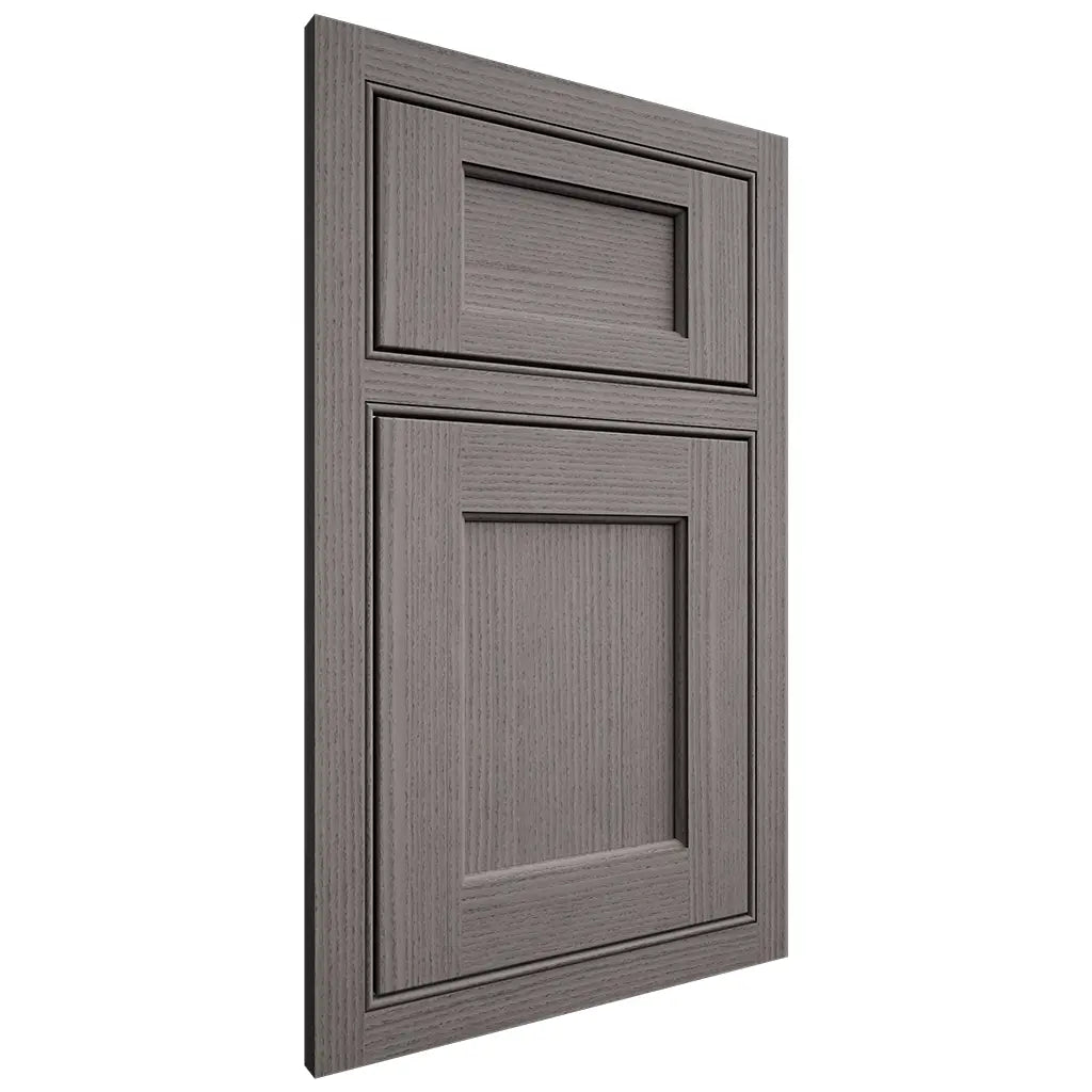 Shiloh Cabinetry Beaded Inset Square Flat White Oak Rift Cut Flagstone Door