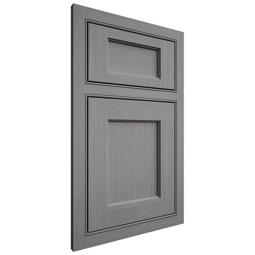 Shiloh Cabinetry Beaded Inset Square Flat White Oak Rift Cut Sterling Door