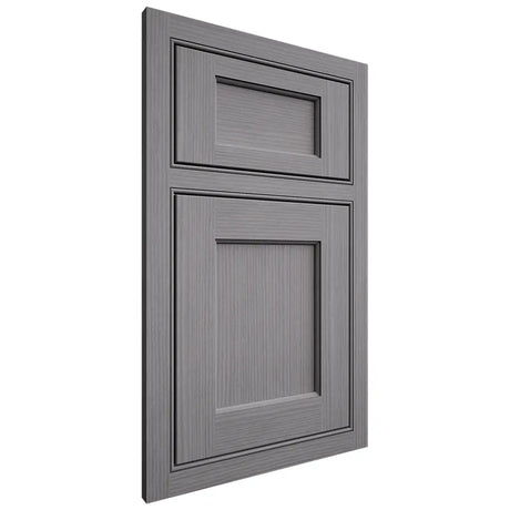 Shiloh Cabinetry Beaded Inset Square Flat White Oak Rift Cut Sterling Door