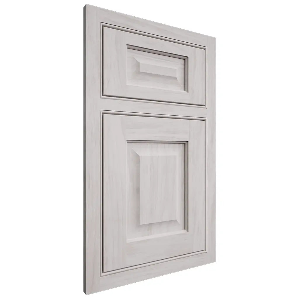 Shiloh Cabinetry Beaded Inset Square Raised Alder Plain Cut Cotton Door