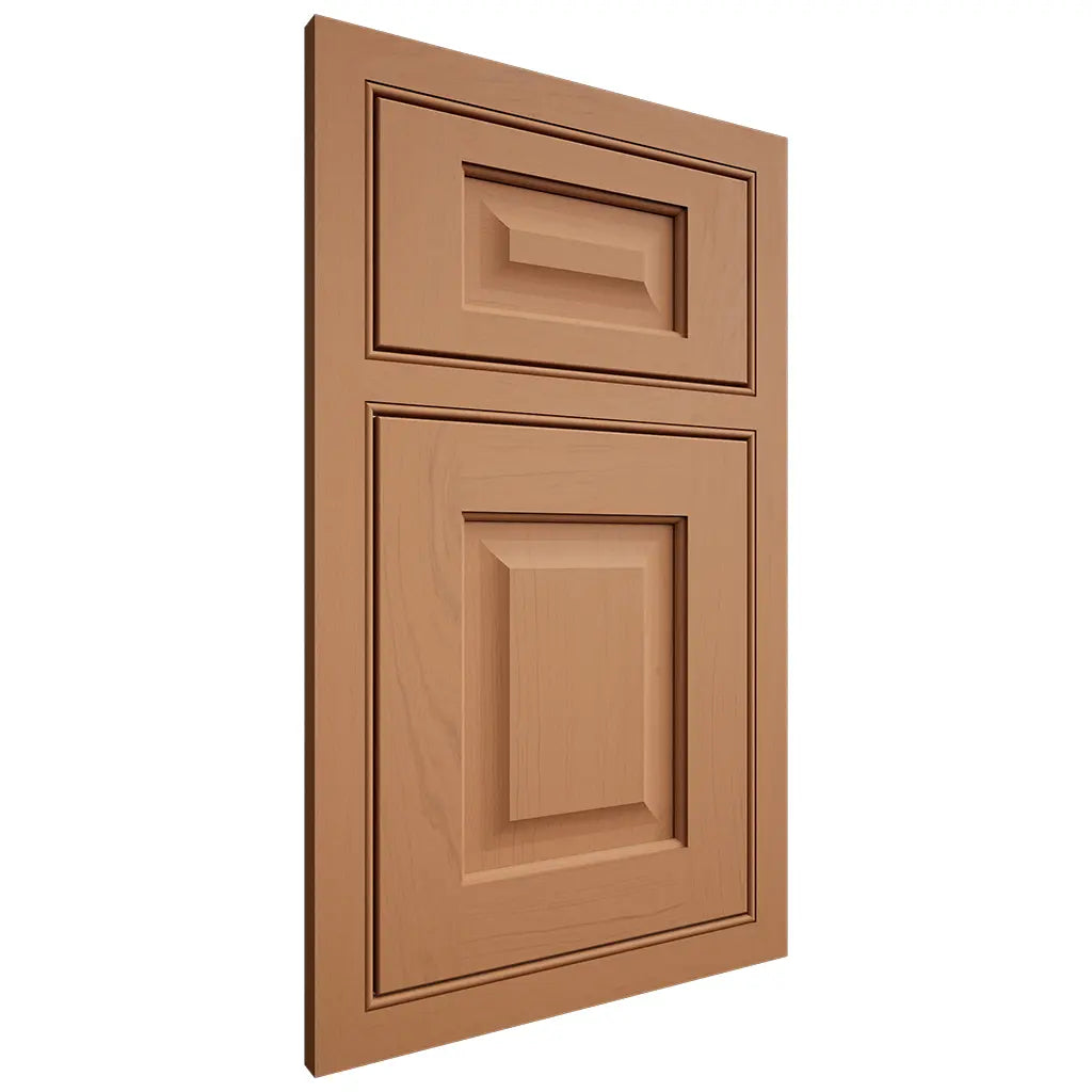 Shiloh Cabinetry Beaded Inset Square Raised Maple Plain Cut Cashmere Door