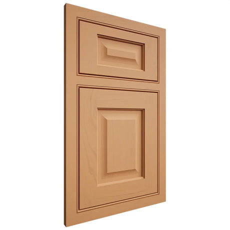 Shiloh Cabinetry Beaded Inset Square Raised Maple Plain Cut Golden Door