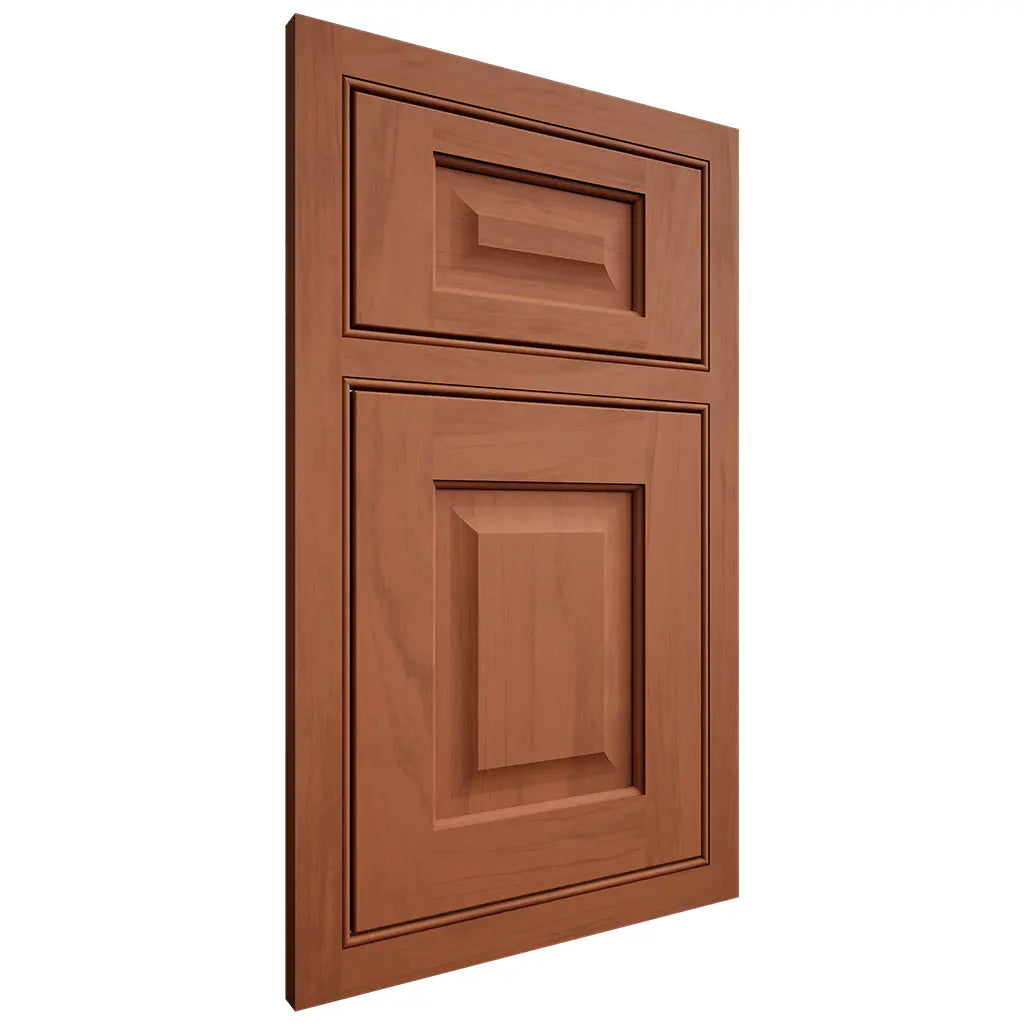 Shiloh Cabinetry Beaded Inset Square Raised Maple Plain Cut Spice Door