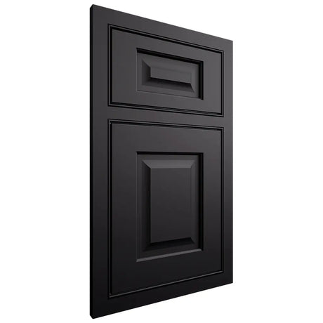 Shiloh Cabinetry Beaded Inset Square Raised Paintable Black Door