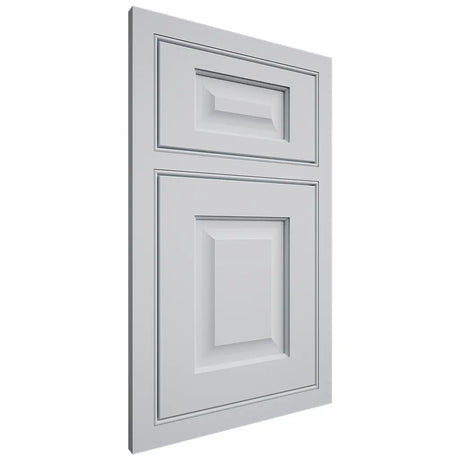 Shiloh Cabinetry Beaded Inset Square Raised Paintable Niebla Azul Door