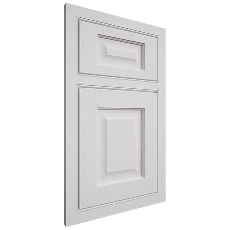 Shiloh Cabinetry Beaded Inset Square Raised Paintable Polar Door