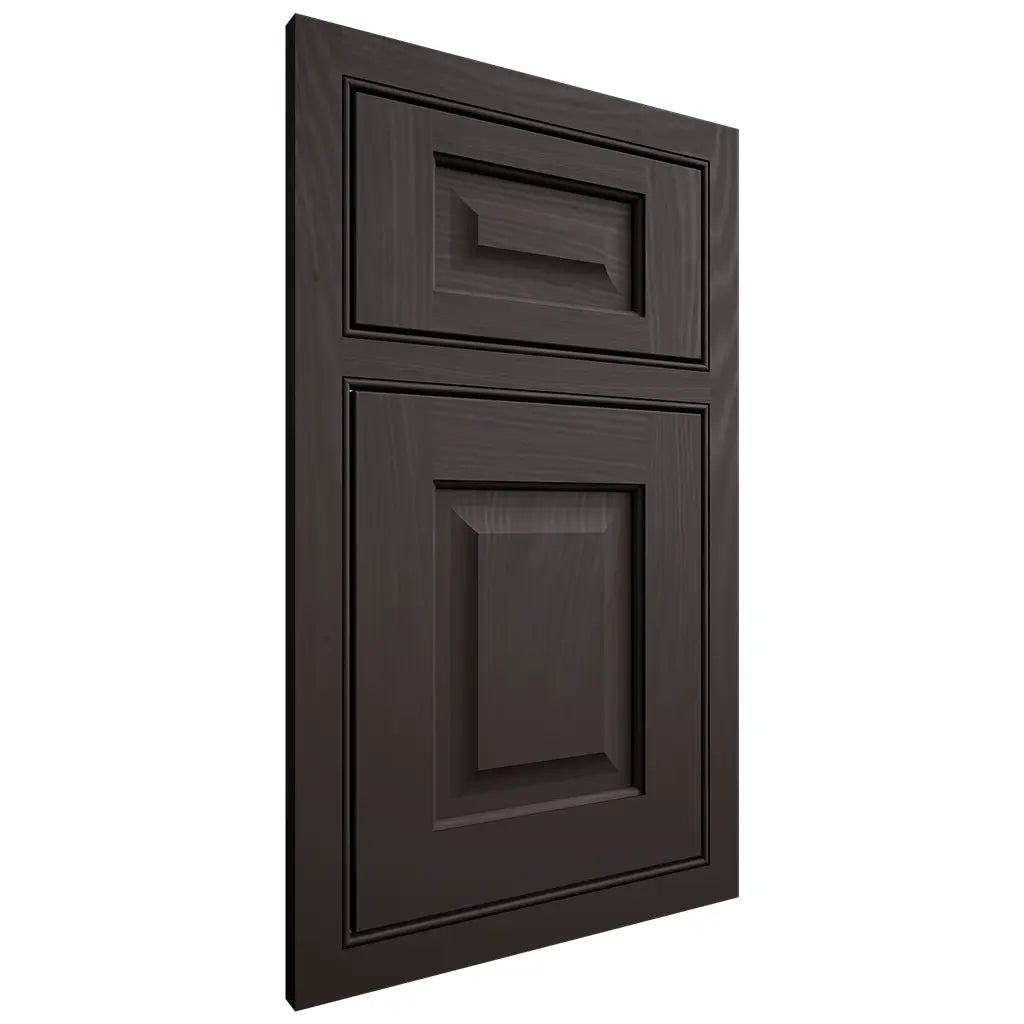 Shiloh Cabinetry Beaded Inset Square Raised Poplar Plain Cut Carbon Door