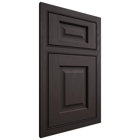 Shiloh Cabinetry Beaded Inset Square Raised Poplar Plain Cut Carbon Door