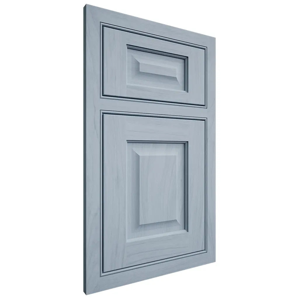Shiloh Cabinetry Beaded Inset Square Raised Poplar Plain Cut Sky Door