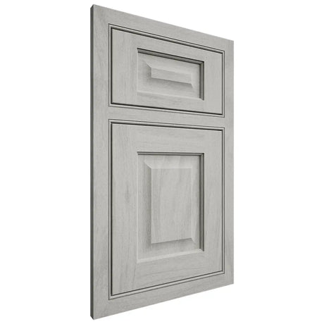 Shiloh Cabinetry Beaded Inset Square Raised Poplar Plain Cut Stratus Door