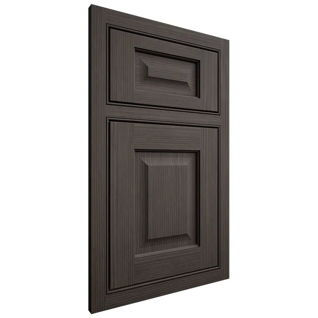 Shiloh Cabinetry Beaded Inset Square Raised White Oak Rift Cut Creekside Door