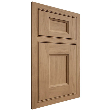 Shiloh Cabinetry Beaded Inset Statesville Alder Plain Cut Dusty Road Door