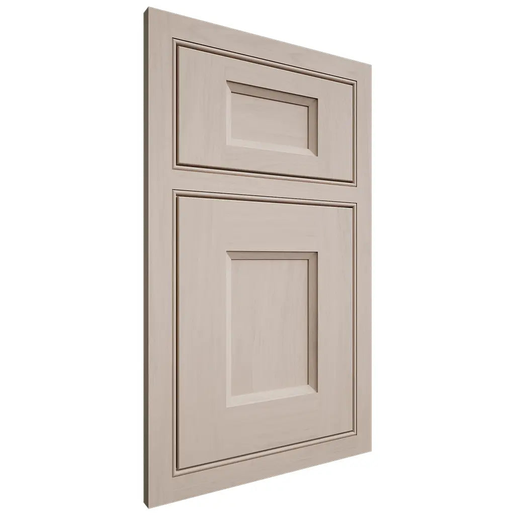 Shiloh Cabinetry Beaded Inset Statesville Alder Plain Cut White Sands Door