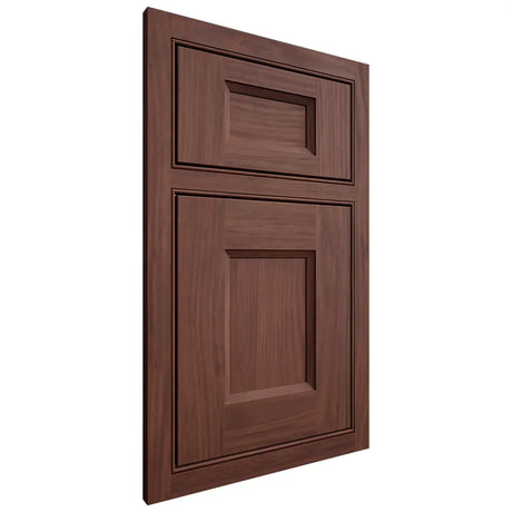 Shiloh Cabinetry Beaded Inset Statesville Cherry Plain Cut Bourbon Door