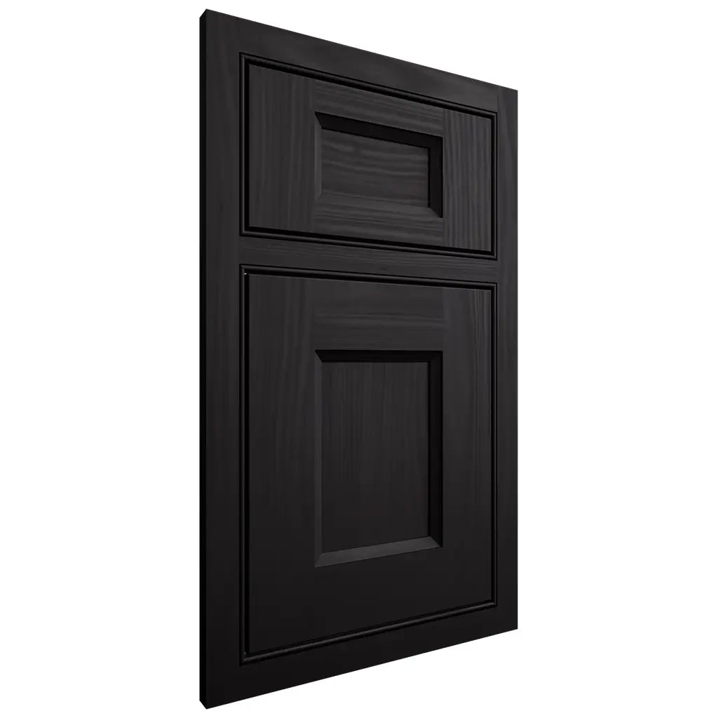 Shiloh Cabinetry Beaded Inset Statesville Cherry Plain Cut Espresso Door
