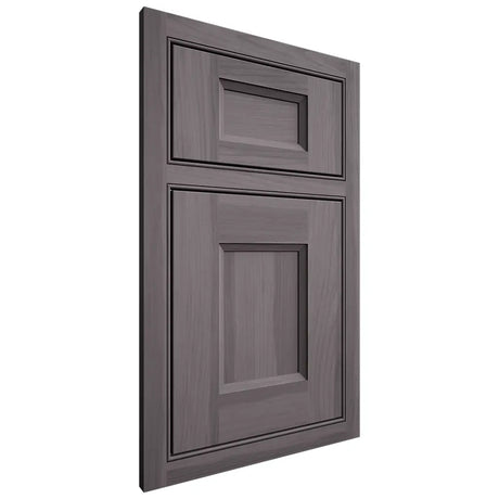 Shiloh Cabinetry Beaded Inset Statesville Hickory Plain Cut Cadet Door