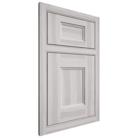 Shiloh Cabinetry Beaded Inset Statesville Hickory Plain Cut Cotton Door