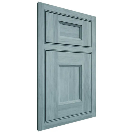 Shiloh Cabinetry Beaded Inset Statesville Hickory Plain Cut Sky Door
