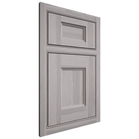 Shiloh Cabinetry Beaded Inset Statesville Hickory Plain Cut Stratus Door