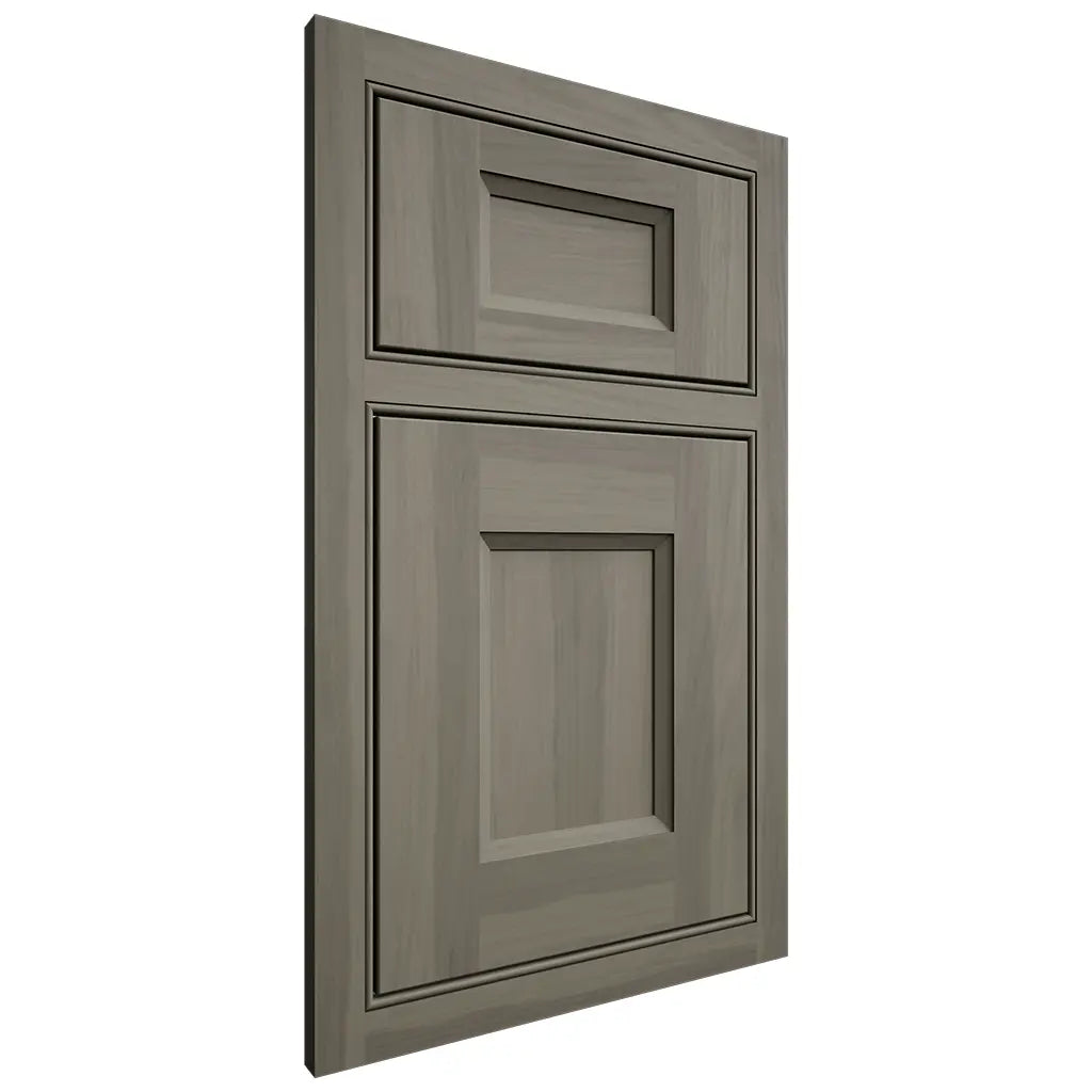 Shiloh Cabinetry Beaded Inset Statesville Hickory Plain Cut Thyme Door