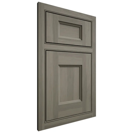 Shiloh Cabinetry Beaded Inset Statesville Hickory Plain Cut Thyme Door