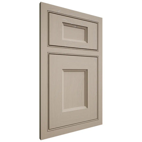 Shiloh Cabinetry Beaded Inset Statesville Maple Plain Cut Pebble Door