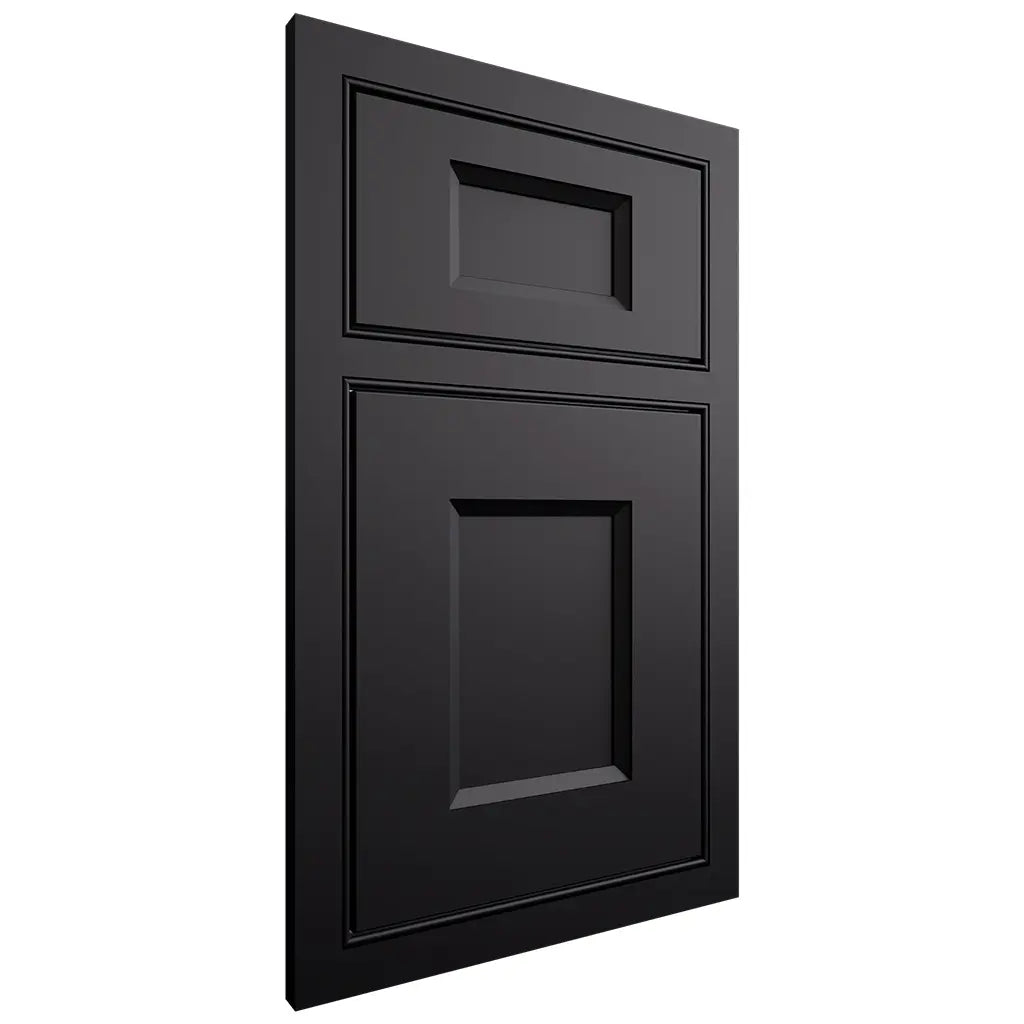 Shiloh Cabinetry Beaded Inset Statesville Paintable Black Door