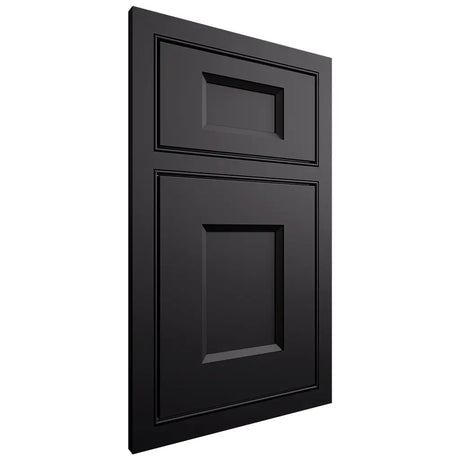 Shiloh Cabinetry Beaded Inset Statesville Paintable Black Door