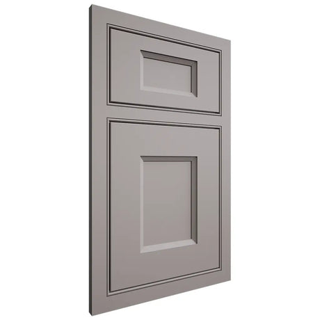 Shiloh Cabinetry Beaded Inset Statesville Paintable Dovetail Gray Door