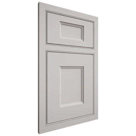 Shiloh Cabinetry Beaded Inset Statesville Paintable Mindful Gray Door