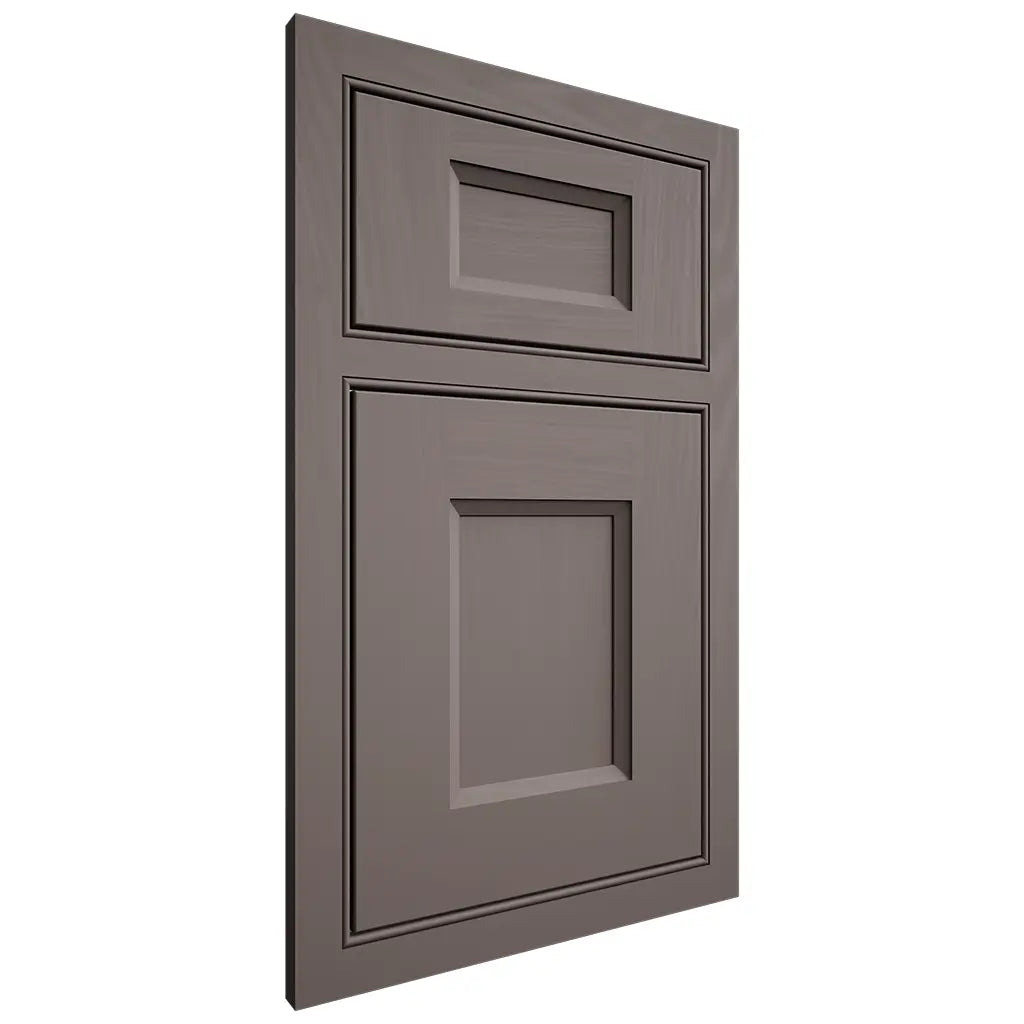 Shiloh Cabinetry Beaded Inset Statesville Poplar Plain Cut Heatherstone Door