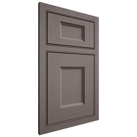Shiloh Cabinetry Beaded Inset Statesville Poplar Plain Cut Heatherstone Door