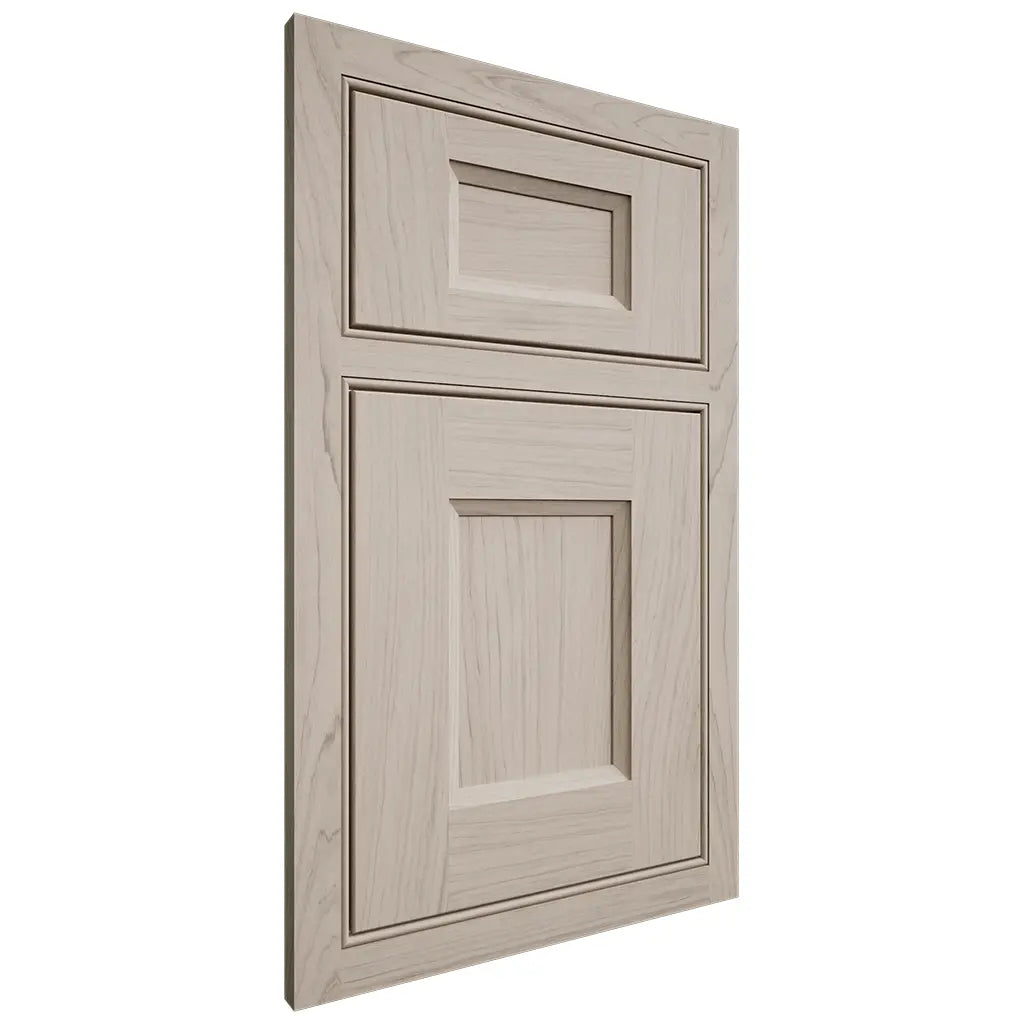 Shiloh Cabinetry Beaded Inset Statesville Poplar Plain Cut Seagull Door