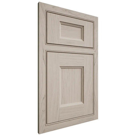 Shiloh Cabinetry Beaded Inset Statesville Poplar Plain Cut Seagull Door